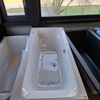 Ligbad vd Sluis, glans wit