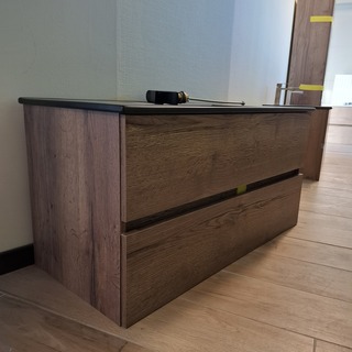 Badmeubel HR Badmeubelen, Lorencio, tobacco