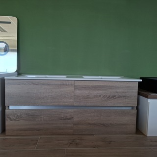 Badmeubel HR Badmeubelen, Lorencio, natural oak