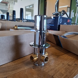 Inbouwkraan Supergriff, Afternoon Stick, chroom