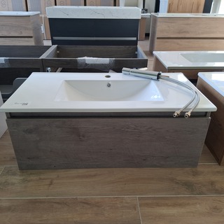 Badmeubel Lanesto, grey oak