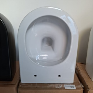 Wandtoilet Clou, Hammock, glans wit