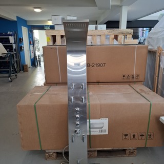 Douchezuil BESTDESIGN, rvs geborsteld