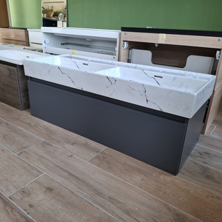 Badmeubel Lanesto, mat antraciet