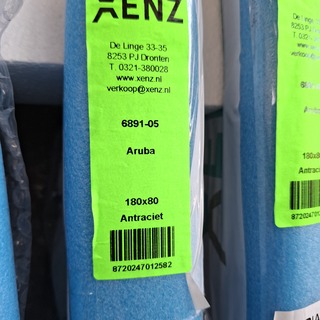 4x  Ligbad Xenz, Aruba, antraciet