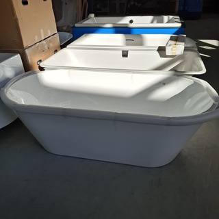 Vrijstaand ligbad Korver, wit