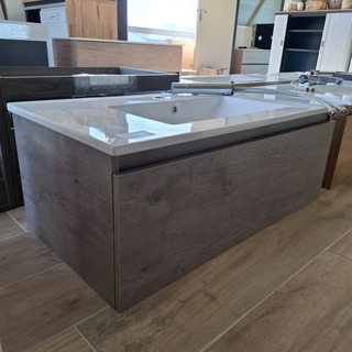 Badmeubel Lanesto, grey oak