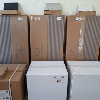 WC-set Ideal Standard, wandcloset-set, glans wit