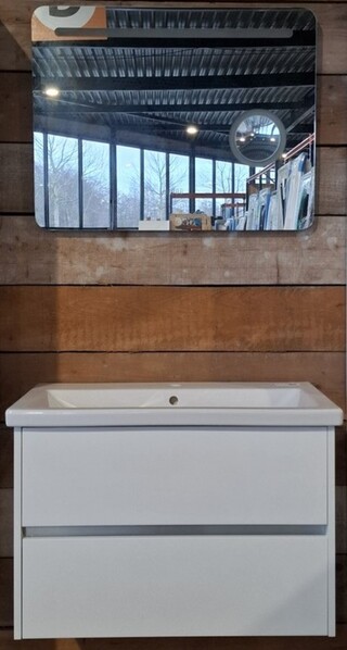 Badmeubel  Como, COMO, glans wit