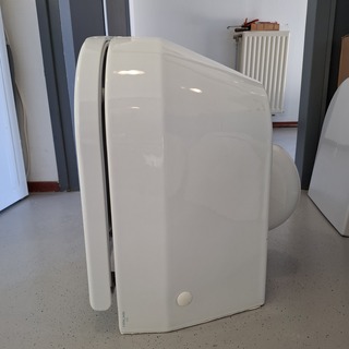 Wandcloset ADW Best, glans wit