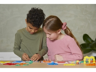 ABC & 123 ontdekkingskist  educatief Bouwspel 2000 stukjes