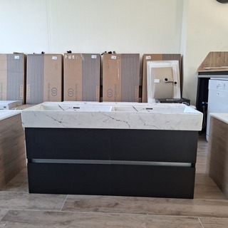 Badmeubel HR Badmeubelen, Lorencio, black oak