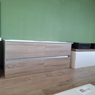 Badmeubel HR Badmeubelen, Lorencio, natural oak