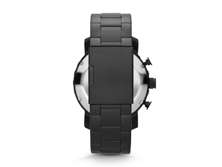 Fossil Heren JR1401 Nate Roestvrijstalen Horloge met Schakelarmband