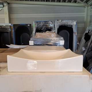 2x Waskom, Best Design, App, glans wit