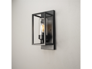 Konstsmide  Wandlamp trani met sensor E27 Zwart