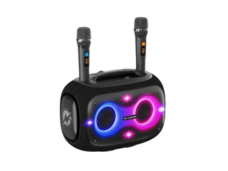 N-GEAR NRG600 Bluetooth Speaker Partybox met Verlichting + 2 Microfoon