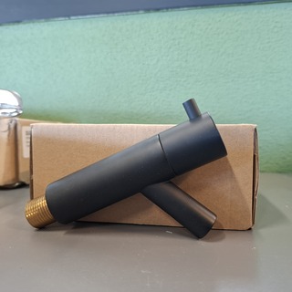 Wand-fonteinkraan Best Design, Spador-Nero, mat zwart