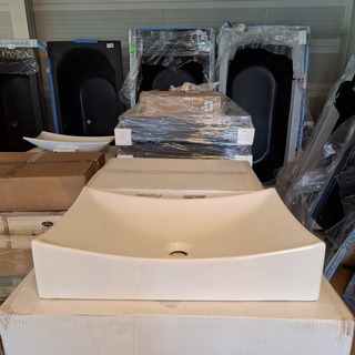 2x Waskom, Best Design, App, glans wit