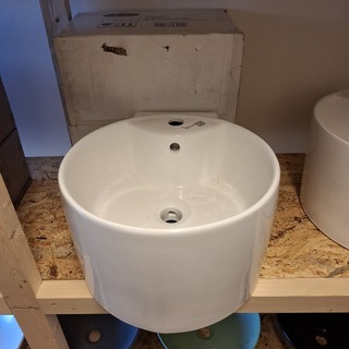 Wastafel Best Design, Jamo, glans wit