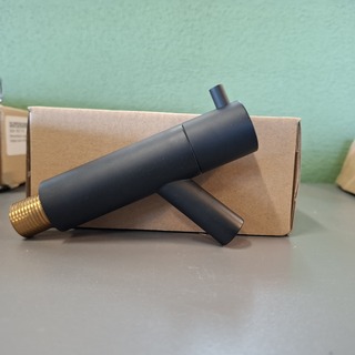 Wand-fonteinkraan Best Design, Spador-Nero, mat zwart