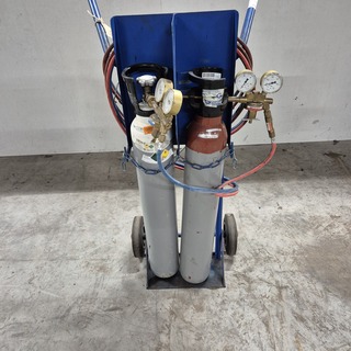 Gasbranderset acetyleen