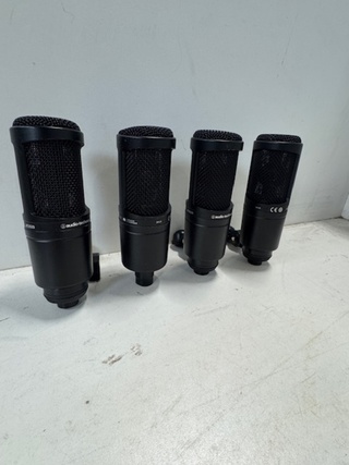 4x Microfoon Audio-Technica, AT2020