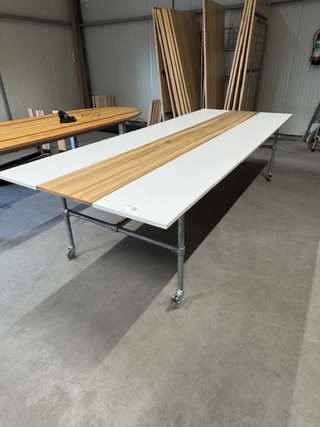 Vergadertafel, verrijdbaar