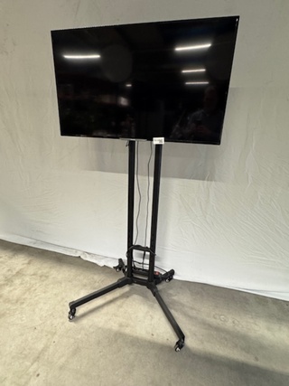 Televisie Philips, 48PFK5509/121, op verrijdbare tv-standaard