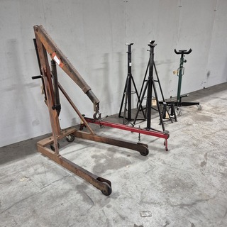 Motortakel, motorbalk, steunpoten, O.a. Janson, Rodac, Compac, o.a. TL