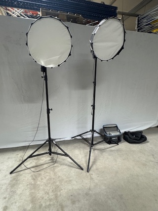 2x Softbox Nanlite, Forza 60b, met statief Falcon Eyes