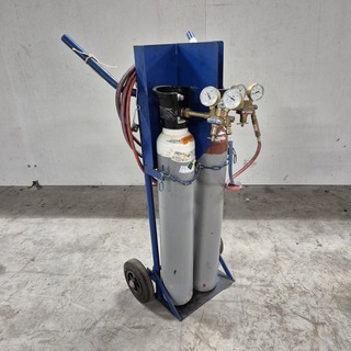 Gasbranderset acetyleen