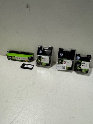 4x Inkjet cartridges HP, 951xl, 901XL, 970XL en 951xl