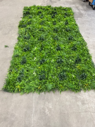 Ca. 10m2 Kunsthaag, groen