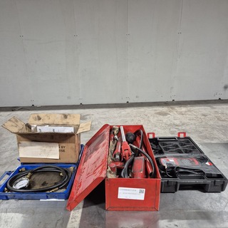 Partij diverse garage inventaris, O.a. HKM, Autel, o.a. MaxiTPMS TS601