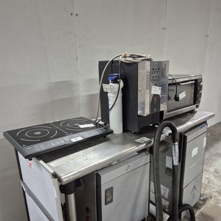 Partij keuken en huishoudelijke apparaten, O.a. Fortune, Tennant, Donn