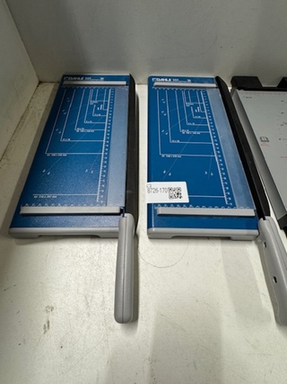 4x Snijmachine Dahle, Olympia en Staples, 502