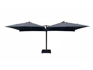 Parasol Paralux, Shadeon, donkergrijs