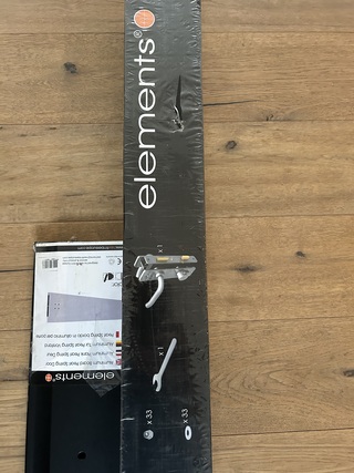 Tuindeur installatie set Elements, Zwart