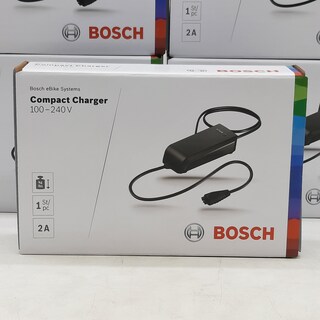 5x Acculader t.b.v fietsaccu, Bosch, Compact Charger 100-240V