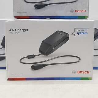 4x Acculader t.b.v fietsaccu, Bosch, 4A Charger