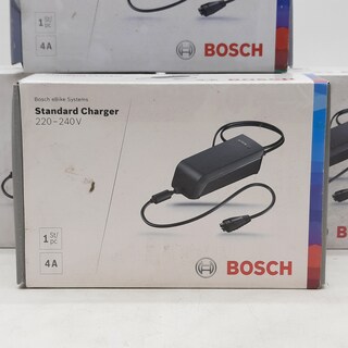 4x Acculader t.b.v fietsaccu, Bosch, Standard Charger 220-240V