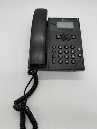 Ca. 77x VOIP Telefoon, Polycom, Zwart