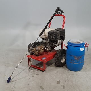 Hogedrukreiniger met benzinemotor