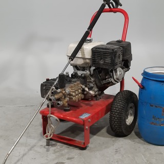 Hogedrukreiniger met benzinemotor
