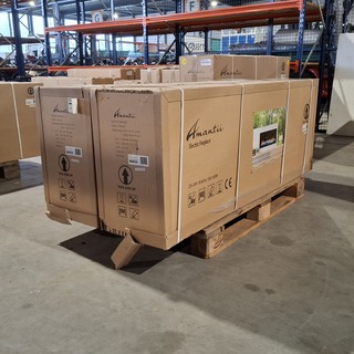 2x Elektrische sfeerhaard Remii, SYM-60-XT, Zwart, 2020