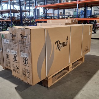 2x Elektrische sfeerhaard Remii, 102765-XS, Zwart, 2017