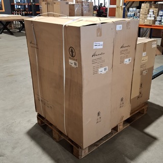 2x Elektrische sfeerhaard Remii, 2939-TRU-VIEW-XL, Zwart, 2016