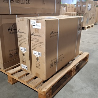 2x Elektrische sfeerhaard Remii, BI-30-XTRASLIM, Zwart, 2016