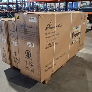 Elektrische sfeerhaard Remii, 50-TRV-SLIM WIFI, Zwart, 2021